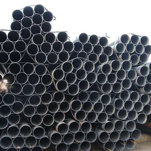 Precision Carbon ERW Welded Round Pipe, Black Carbon Steel Tube for Mechanical Parts & Equipment Frames thumbnail-2