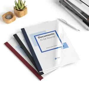 Corporate Report Binding Cover A4 Leather Grain Paper for Annual Reports Product Catalogs Presentation Handouts thumbnail-3