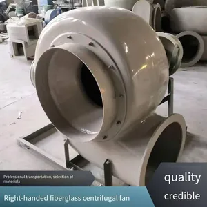 F4-72 Anti-corrosion Fiberglass Centrifugal Fan, C-type Belt-driven Ventilator, Industrial Variable Frequency, Energy-saving and Environment-friendly thumbnail-5