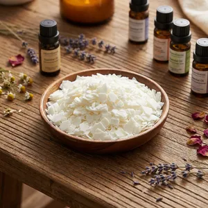 45-52° Natural Soy Wax Flakes 100% Pure Eco Friendly Soy Wax For Scented Candle Making Cosmetic Lip Balm thumbnail-1