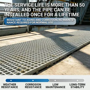 Non Conductive Fiberglass Grating Insulated FRP Grating for Power Plant thumbnail-1