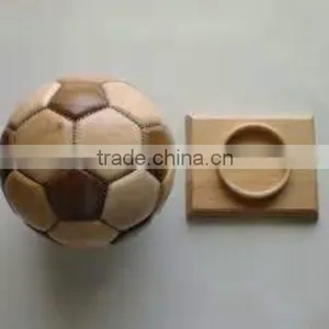 2015New Product: Wood Football Display Tray thumbnail-1