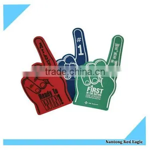 OEM Logo Color Printing Sports Cheering Custom Foam Hand Foam Finger thumbnail-1