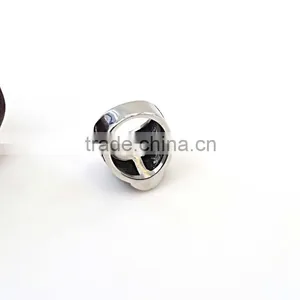 Newest Titanium Silver 316l Stainless Steel Rings for Men Skull Rings thumbnail-4