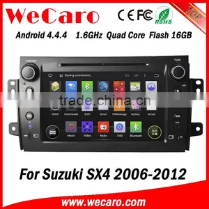 Wecaro WC-SS8081 Android 4.4.4 Car Multimedia System Double Din for Suzuki Sx4 Multimedia Audio System 16GB Flash 2006 - 2012 thumbnail-1