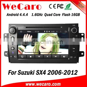 Wecaro WC-SS8081 Android 4.4.4 Car Stereo 2 Din for Suzuki Sx4 Multimedia System Radio Gps tv Tuner 2006 - 2012 thumbnail-1