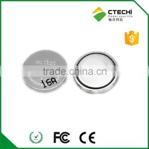 ML1220 Battery Rechargeable Coin Cell 3V Battery Button Cell Cmos Battery thumbnail-1