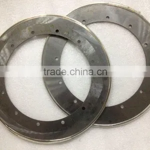 Factory Suply 310mm*198mm*3.6mm Cemented Carbide Alloy Grinding Circular Cutter With 12 Threaded Hole thumbnail-1