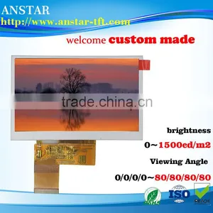 2016 Hot Sale 4.3 Inch Tft Lcd Module 1000cd/m2 High Brightness Long Time Supply thumbnail-2