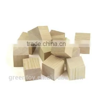 Blank Plain Wooden Blocks Made of Natural Hardwood, for Small and Large Diy Projects thumbnail-2