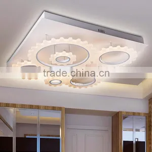 Modern LED Ceiling Lamp Acrylic Ceiling Lamp Ceiling Lamps for Living Room thumbnail-3