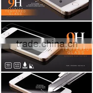 For IPhone 5S 9H 3D Curved Privacy 0.3MM Tempered Glass Screen Protecto thumbnail-1