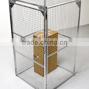 Folding Wire Mesh Container/ Stackable Storage Cage/ Metal Basket thumbnail-4
