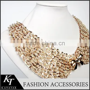 New Beaded Jewelry Neckline/Collar Accessories for Women Dresses thumbnail-4