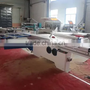 Woodworking Saw Machine Sliding Table Saw Precision Panel Saw With 2 Saw Blades Both Can Titling 45 Degree 3800mm Long thumbnail-1