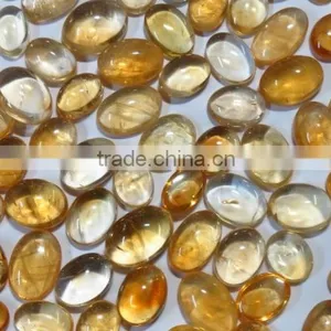 Natural UNHEATED UNDYED No Treatment CITRINE Gemstone Loose Cabochons thumbnail-5