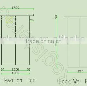 Easy Assembe and Durable Strong Recycle Use Toilet and Bathroom by Pre Made and Fabricated thumbnail-4