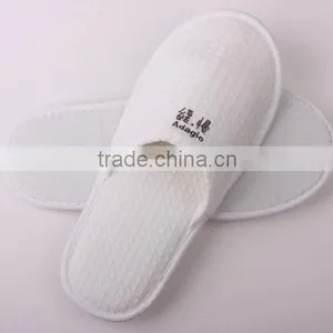 2014 Hot Sale Cotton Waffle Slippers for Hotel thumbnail-1
