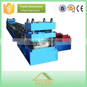Three Wave Highway Guardrail Cold Roll Forming Machine thumbnail-1