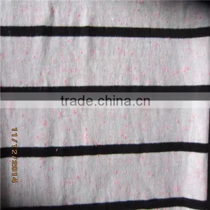 Polyester Viscose Stripe Fabric Flake Yarn Single Jersey thumbnail-2