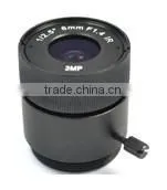 6.0mm Focal Length,Aperture F1.4,CS Mount,1/2.5" Format,Angle 53degree 3.0 Mega Pixels Fixed Lens FOR HD IP CAMERA(SL-6014MP) thumbnail-2