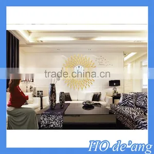 Hogift 2016 New Style Wholesale Decorative Big Size Metal Wall Clocks With Weather Station thumbnail-1