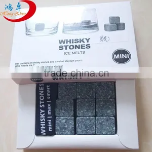 Whiskey Sipping Stones With Pouch and Box Packaging thumbnail-1