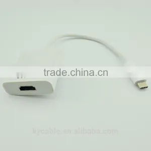 Gray White Usb 3.1 Type c Connector With Hdmi Converter thumbnail-4