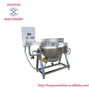 Stainless Steel Electric Industrial Food Machine Manufacturers Jacketed Kettle Allibaba Com thumbnail-6