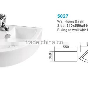 Wall Hung Basin and Sink for Hotel Bathroom Project thumbnail-4