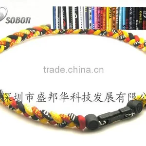 2014 Hot Sell Braided Sports Necklace for Baseball thumbnail-1