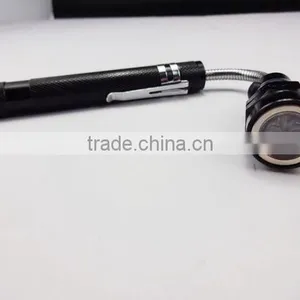 Led Flashlight Magnetic Base Light, Telescopic Flashlight Flexible Torch, Multi Functional Flashlight Magnetic Flashlight Torch thumbnail-2
