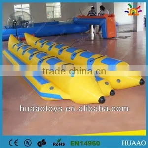 2015 Inflatable Banana Water Boat for Kids thumbnail-2