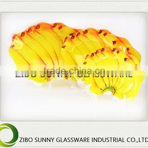 Banana Fruit Series of Glass Plate Are Happy thumbnail-2