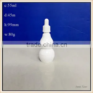55ml Porcelain Essential Oil Bottles With Droppers thumbnail-1