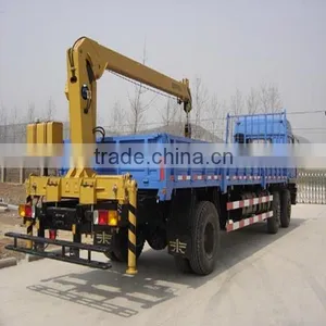 Best Price Sale SQ4SA2 Swivel Manual Boom Small Crane for Tractor/tyre Mounted Crane Machine for Sale 4ton Lifting Crane thumbnail-1