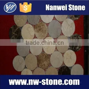 Dark Color Marble Mosaic Tiles for Wall Tiles and Floor Tiles thumbnail-3