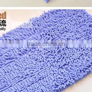 Long Pile Floor Mat With Anti Slip Base Shaggy Bath Mat thumbnail-1