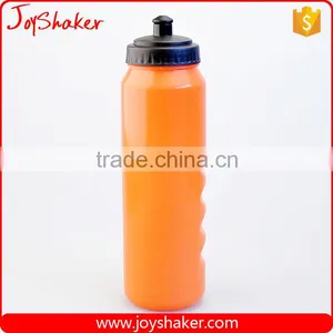 Orange Color Custom Logo Food Safe Plastic Water Bottle BPA Free 1000ML From JoyShaker Factory thumbnail-1
