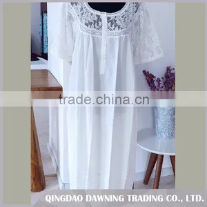 Factory Price Plus Size Women Pajamas Sleepwear Nightgown thumbnail-1