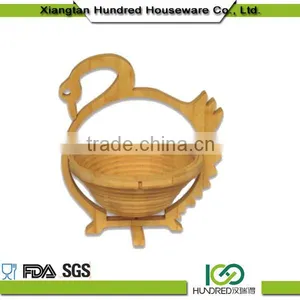 Wholesale in China Ultra Performance Fruit Bamboo Basket for Sale thumbnail-1