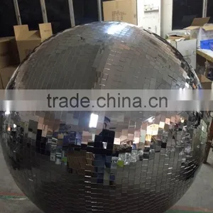 Professional Night Club Rotating Disco Mirror Ball 48inch 120cm Large Mirror Ball thumbnail-1