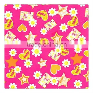 Flower Design Printed Transfer Foil For Man Made Fabric thumbnail-1