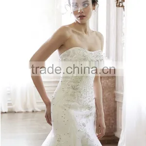 2016 New Fashion Real Photo Beach Wedding Dress thumbnail-4