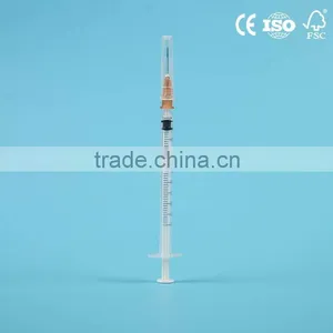 1ml Luer Slip Disposable Auto Disable Syringe thumbnail-1