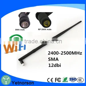 External 2.4ghz Wifi Antenna for Wifi Signal Receiver With rp Sma Connector thumbnail-3