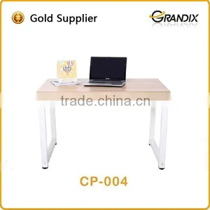 Walnut Melamine Board Simple Wood Computer Desk thumbnail-1