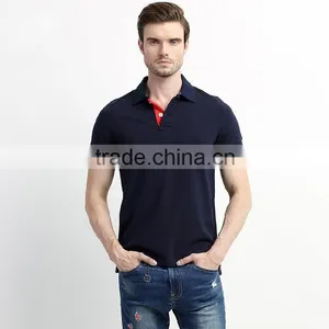 Wholesale China Mens Bulk Plain Color 100% Cotton Polo Shirts thumbnail-2