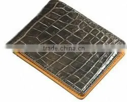 Crocodile Leather Wallet for Men SMCRW-036 thumbnail-1