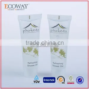 Best Design Clear Shampoo Tubes Disposable Plastic Hotel Bath Gel Tube thumbnail-1